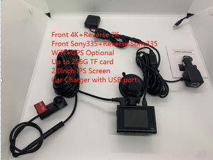 Zimtop 2022 Novatek 96670 IMX335 Enregistreur vidéo de voiture caché Wifi Double <span class=keywords><strong>cam</strong></span>éra de tableau de bord <span class=keywords><strong>Taxi</strong></span> Boîte noire GPS - Product Image 2