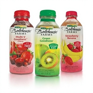 Wholesale Custom Printed Eco-Friendly Durable Premium PVC <b>Shrink</b> Sleeve Labels for Juice Beverage Bottles Full Body Packaging - Product Image 1