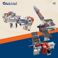 Assembleuse numérique de joints à doigts à longue durée de vie, bleue et blanche, pour la ligne de travail du bois