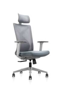 High back comfortable mesh seat headrest adjustable lumbar support <strong>orthopaedic</strong> ergonomic office <strong>chair</strong> - Product Image 3