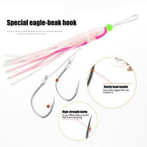 Leurre sardine 40g ~ 300g Leurre de pêche à <span class=keywords><strong>la</strong></span> turlutte lente Glow Saltwater Metal Fishing Jigs Head Fishing Lure - Product Image 3