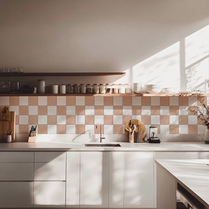 Tự dính hiện đại không thấm nước gạch trang trí nội thất sticker cho nhà bếp backsplash và phòng tắm tường - Product Image 5