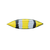Petit bateau gonflable en plastique, pas cher, kayak simple, pour femmes et enfants, vente en gros,