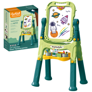 Cavalletto magnetico a doppia faccia per piedi lunghi bambini bambini cancellano tavolo da <span class=keywords><strong>disegno</strong></span> Double Side Kids Drawing Toys - Product Image 3