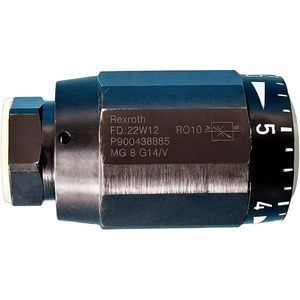 Vanne de régulation de débit hydraulique Rexroth MG8G14/V RO10 FD22W12 P900438885 - Product Image 1