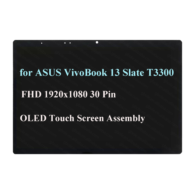 Brand New for ASUS Vivobook 13 Slate T3300 T3300KA OLED FHD LCD Touch Screen Digitizer Assembly