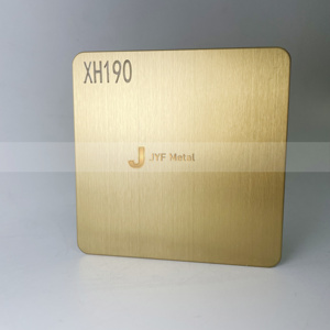 Placa de Acero Inoxidable 304 Estándar JIS Laminada en Frío M36, Acabado Dorado Cepillado N.° 4, Grosor Personalizable de 0.5-0.8 mm, Plegado y Soldadura - Product Image 5