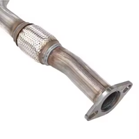 Auspuff-Y-Rohr für Infiniti G35 G37 FX35 FX37 VQ35DE VQ37VHR Motor Edelstahl Hochdurchsatz-Resonatorrohr 2003-2015