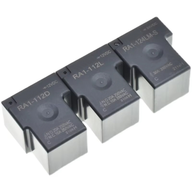 New Electronic Component  12VDC 30A 4pin Relay RA1-112LM Relay