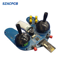 SZACPCB Contrôleur de drone industriel multicouche OEM personnalisé PCBA, carte de circuit imprimé 4-12 couches avec fichier Gerber et liste BOM, kits et pièces CKD