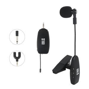 Micrófono Inalámbrico para Saxofón XTUGA KX621UHF, Micrófono Inalámbrico para Saxofón con Receptor, Micrófono Musical con Clip Inalámbrico - Product Image 1