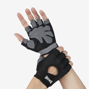 Logotipo personalizado de alta calidad Gimnasio Entrenamiento Fitness Guantes de levantamiento de pesas para hombres y mujeres Guantes deportivos de gimnasio - Product Image 4