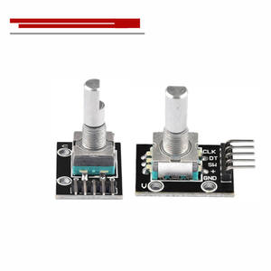 NOUVEAU NOUVEAU Module codeur rotatif à 360 degrés KY-040 pour module Potentiomètre Sortie d'impulsion numérique Blocs de construction électroniques - Product Image 1