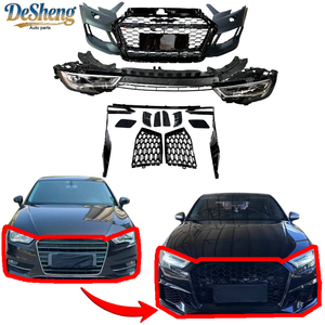 Intégration Parfaite, pour <span class=keywords><strong>Audi</strong></span> A3, <span class=keywords><strong>S3</strong></span> Conversion en Kit Pare-chocs Avant RS3, Phares LED, Pare-chocs, Grille, Aile, Pare-brise, <span class=keywords><strong>Prix</strong></span> Bas - Product Image 1