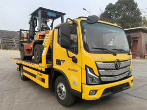 Heavy Duty Foton Aumark Cummins Engine 8 Ton <b>Flatbed</b> Tow <b>Truck</b> Wreckers for Sale - Product Image 6