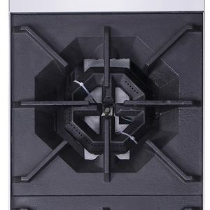 Cuisinière à gaz commerciale de style américain, équipement de cuisine en acier inoxydable avec soupape de sécurité cuisinière à gaz à 4 brûleurs - Product Image 5