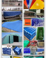 Bâche de tente personnalisée avec logo, en vinyle imperméable, impression UV, toile enduite de PVC, bâche robuste, tissu de bâche, couverture de rideau de camion
