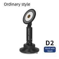 Support de chargeur de voiture magnétique sans fil 15W à charge rapide avec coussinet en gel réutilisable et lavable, rotation à 360° pour tableau de bord, bureau et maison