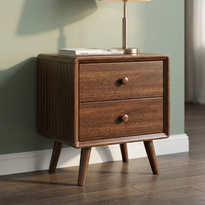 Modern Small Space Multi-Purpose Nightstand with Storage <b>Compact</b> <b>Bedside</b> <b>Table</b> for Bedroom Furniture - Product Image 2