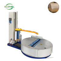 Machine d'emballage semi-automatique électrique pour film plastique extensible avec moteur