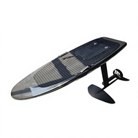 Planche de surf électrique à hydrofoil entièrement en fibre de carbone avec batterie 48V pour les eaux océaniques