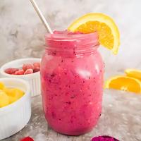 Poudre de fruit du dragon rose, poudre de pitaya, superaliment, colorant alimentaire naturel pour les yaourts, les desserts, les produits minceur