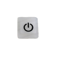 Bouton poussoir en caoutchouc à dôme unique Pilule en carbone conductrice Sculpture laser Clavier en silicone pour accessoires électroniques Appareils ménagers