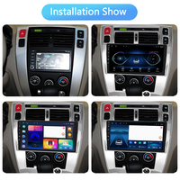 Pemutar Multimedia radio mobil sistem Android 10.1 inci untuk Hyundai Tucson 2006-2014 navigasi GPS dengan carplay