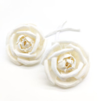 Diffuseur de parfum en roseau de 6 cm et 8 cm, diffuseur de parfum, fleurs artisanales en bois de sola
