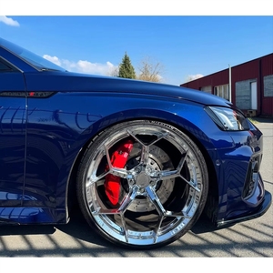 Rines Forjados de 12000 Toneladas, Diseño Cóncavo Extremo, Ruedas de Alto Rendimiento de 17-24 Pulgadas, Multi PCD, Pulidos, para Porsche 911 992 Golf <span class=keywords><strong>R</strong></span> Audi RS - Product Image 1