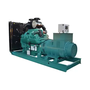 Powered by Cummins động cơ 600kw cách âm im lặng công nghiệp Máy phát điện diesel đặt 600kva 750kva Máy phát điện