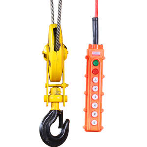 Tali kawat kecepatan ganda kerekan listrik 2t-16t efisiensi tinggi kerekan derek untuk konstruksi - Product Image 3