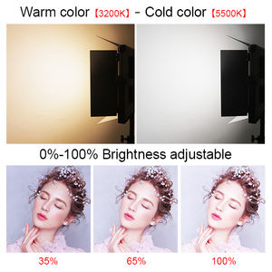 Yidoblo Mini <span class=keywords><strong>E</strong></span>-1500II à distance sans fil Portable 3200K-5500k 120W LED lumière continue photographie Photo Studio Led lumières vidéo - Product Image 3