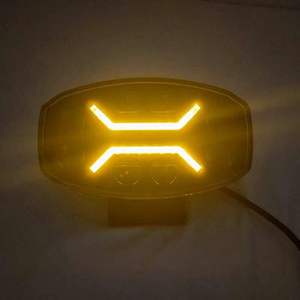 Luces Antiniebla/de Conducción LED de 10 Pulgadas, Foco LED de 24V para Camión, Faro Delantero LED <span class=keywords><strong>4x4</strong></span> Blanco Ámbar, Luces para Remolque - Product Image 4
