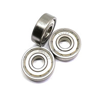 S608ZZ S608-2Z Baja Tahan Karat 608ZZ 608-2Z Bantalan Bola Alur Dalam Satu Baris 8x22x7mm