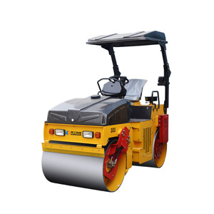 Rouleau vibratoire Xargor 303 à double tambour, 8 tonnes, compacteur routier, équipement de construction - Product Image 1