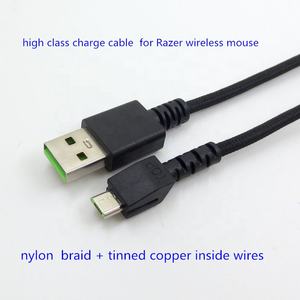 1.8m 5.9Ft cavo di ricarica USB per Razer mouse wireless Naga pro Death ADDER v2 Viper ULTIMATE <span class=keywords><strong>Basilisk</strong></span> Ultimate - Product Image 4