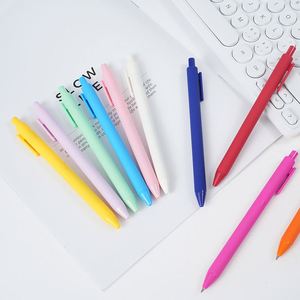 Bolígrafo Neutral con Logotipo Personalizado, Bolígrafo de Gel Retráctil Tipo Macaron, Bolígrafo de Firma con Adhesivo en Aerosol para Promociones Publicitarias - Product Image 2