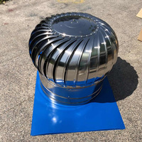 Ventilation de toit industrielle par extraction de chaleur Ventilateur de toit actionné par le vent Ventilateur d'extraction de toit sans puissance Ventilateur d'air Turbine