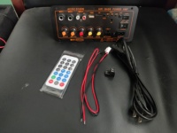 Papan Penguat Daya Digital D100 100W untuk Rumah dan Mobil Mini BT HIFI Komputer Mobil