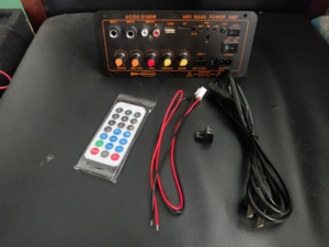 D100 เครื่องขยายเสียงดิจิตอล 100W บอร์ดเพาเวอร์แอมป์สำหรับบ้านและรถยนต์ มินิ BT HIFI คอมพิวเตอร์ในรถยนต์ - Product Image 5