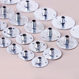 Bases de mèches de bougie en métal durables de différents diamètres, languettes de maintien de mèche de bougie pour la fabrication de bougies - Product Image 6