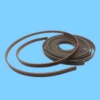 Fournisseur B2B de bandes de glisse en PTFE rempli de bronze brun, pour applications lourdes, pièces de cylindres hydrauliques pour machines minières