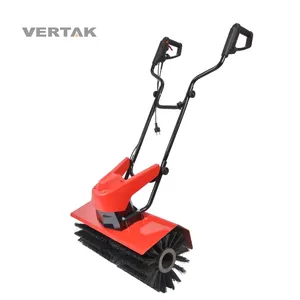 VERTAK professional artificial grass sweeper machine electric power lawn grass sweeper