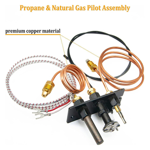 Conjunto de Piloto de <span class=keywords><strong>Cobre</strong></span> <span class=keywords><strong>para</strong></span> <span class=keywords><strong>Gas</strong></span> Propano (<span class=keywords><strong>LP</strong></span>) de Baja Presión <span class=keywords><strong>para</strong></span> Chimeneas y Insertos Astria, Piezas de Repuesto <span class=keywords><strong>para</strong></span> Piloto con Termopar - Product Image 2