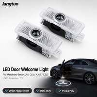 HD Quarzglas Auto-Türprojektor mit Willkommenslogo Plug-and-Play für Mercedes-Benz CLA CLS A207 C207 Coupé