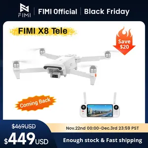 JHD FIMI X8 Tele Commercial Drone Wide Angle Tele Camera 30x Hybrid Zoom <span class=keywords><strong>4K</strong></span> <span class=keywords><strong>60fps</strong></span> 10KM Portée 3 axes Gimbal GPS AI Super Night - Product Image 2