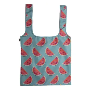 Borsa pieghevole in RPET, merchandising sostenibile - Product Image 1