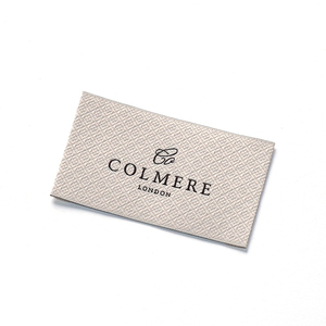 Tùy Chỉnh Riêng Logo May Dệt Vải Nhãn Mật Độ Cao Dệt Tag Quần Áo Dệt Nhãn Cho Quần Áo - Product Image 1