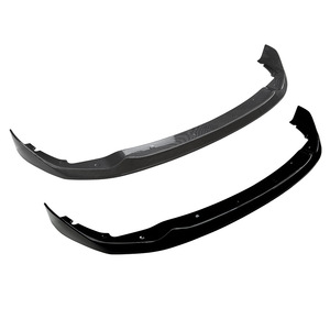 Bmw 1 Series F40 Front Lip Splitter Piano Black Carbon Fiber Texture ABS Body Kit 2019-2024 - Product Image 5